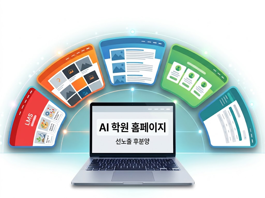 바이브클래스 - 학원 홈페이지 선노출 후분양