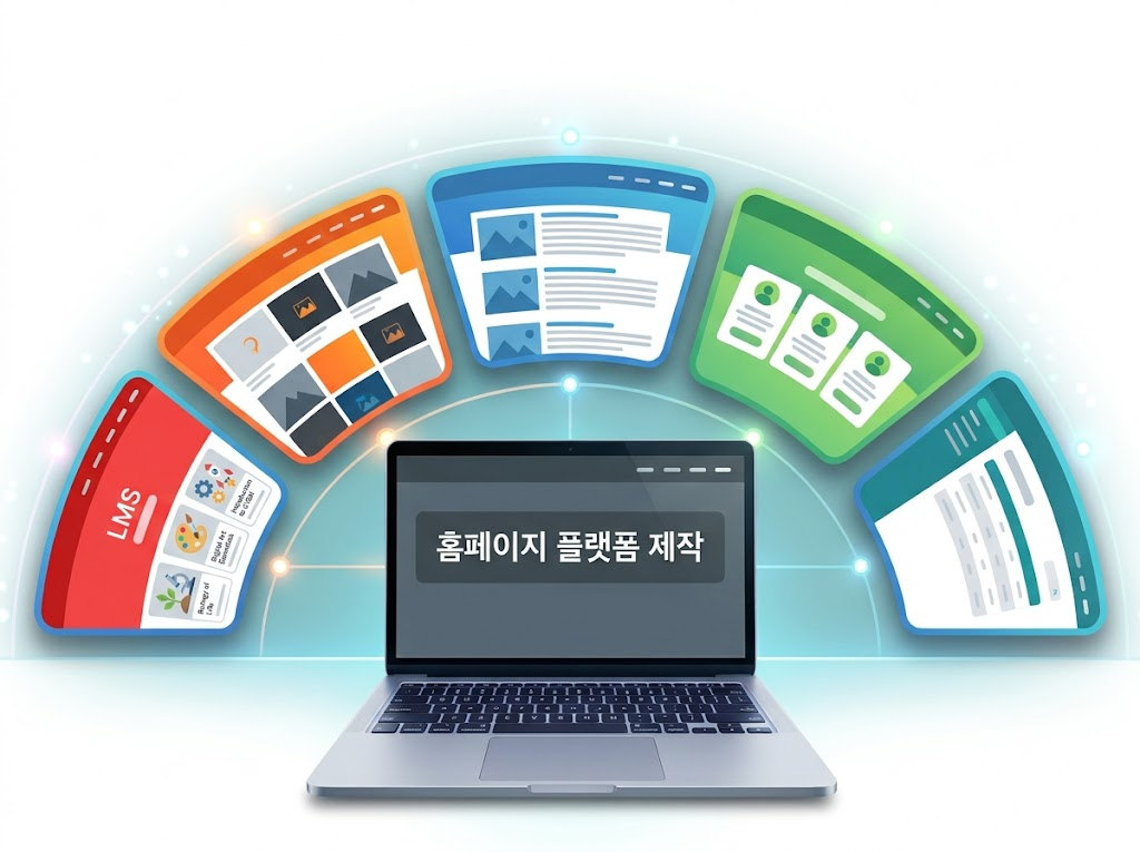 학원 홈페이지 플랫폼 제작