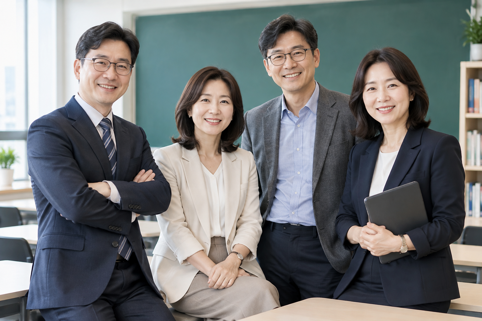 수성구 수학학원 단체 사진